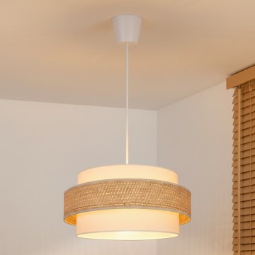 Brilagi - Luster na lanku SPACE 1xE27/60W/230V prečnik 40 cm bež/krem