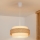 Brilagi - Luster na lanku SPACE 1xE27/60W/230V prečnik 40 cm bež/krem