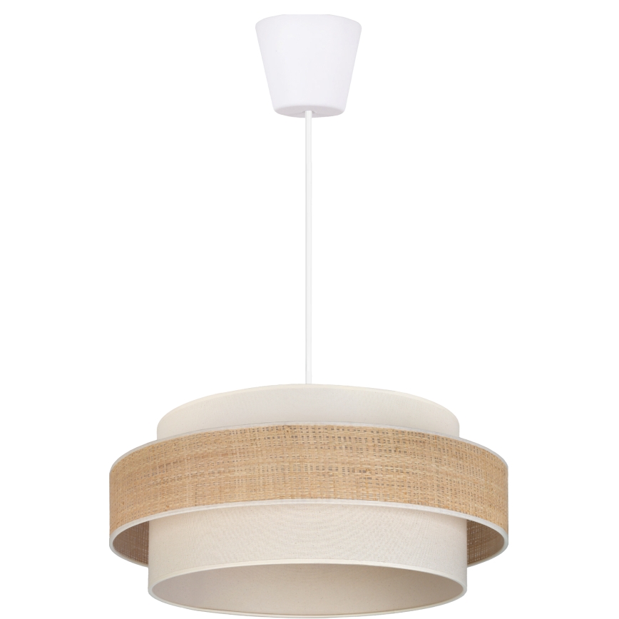 Brilagi - Luster na lanku SPACE 1xE27/60W/230V prečnik 40 cm bež/krem