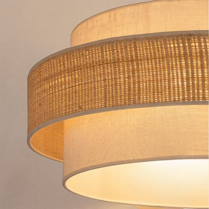 Brilagi - Luster na lanku SPACE 1xE27/60W/230V prečnik 40 cm bež/krem