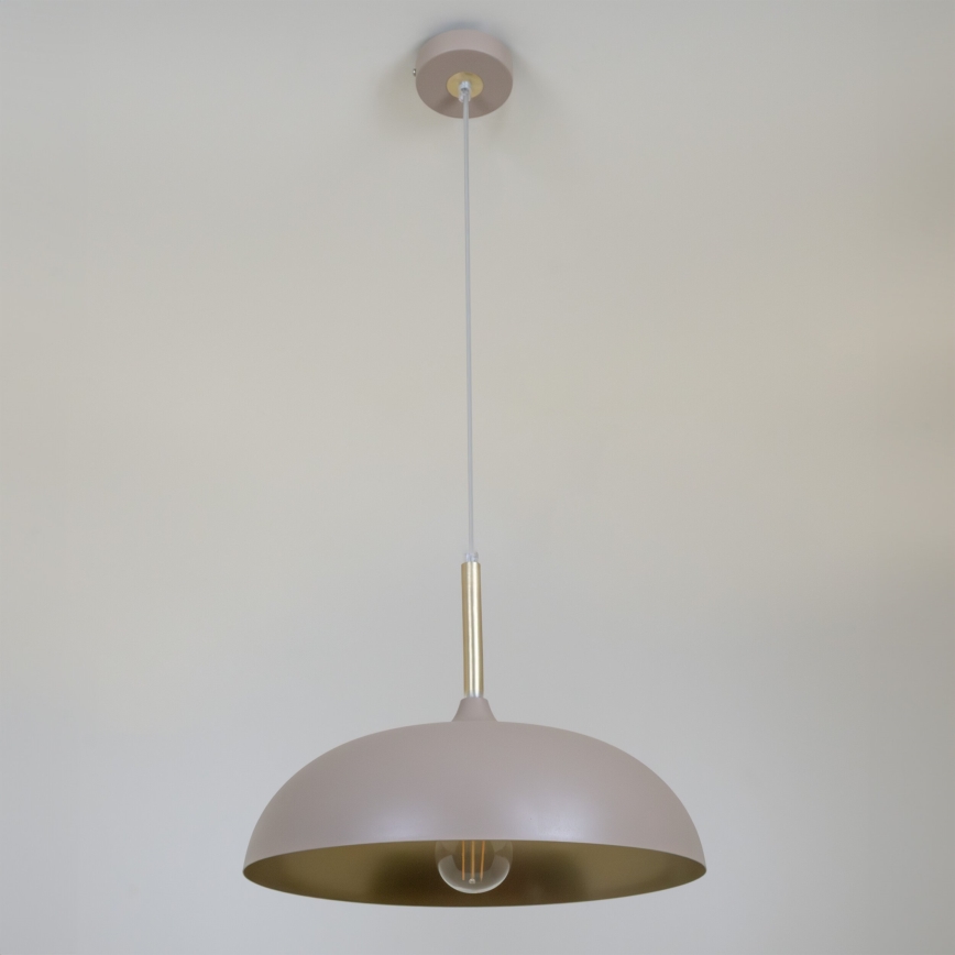 Brilagi - Luster na sajli ABRAHAM 1xE27/60W/230V, prečnik 35 cm, bež