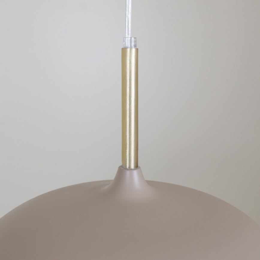 Brilagi - Luster na sajli ABRAHAM 1xE27/60W/230V, prečnik 35 cm, bež