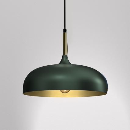 Brilagi - Luster na sajli ABRAHAM 1xE27/60W/230V prečnik 35 cm zelena