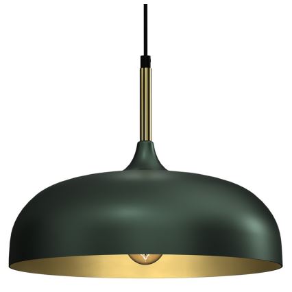 Brilagi - Luster na sajli ABRAHAM 1xE27/60W/230V prečnik 35 cm zelena