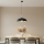 Brilagi - Luster na sajli ABRAHAM 1xE27/60W/230V Ø 45 cm plava