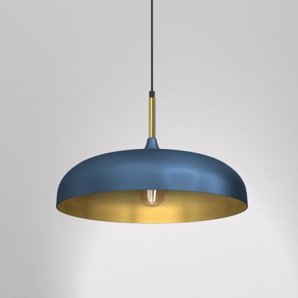 Brilagi - Luster na sajli ABRAHAM 1xE27/60W/230V Ø 45 cm plava