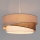 Brilagi - Luster na sajli ARROW 1xE27/60W/230V, prečnik 45 cm, bež/braon/bela