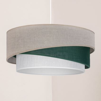 Brilagi - Luster na sajli ARROW 1xE27/60W/230V prečnik 45 cm bež/zelena/bela