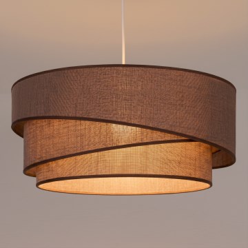 Brilagi - Luster na sajli ARROW 1xE27/60W/230V prečnik 45 cm braon