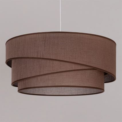 Brilagi - Luster na sajli ARROW 1xE27/60W/230V prečnik 45 cm braon