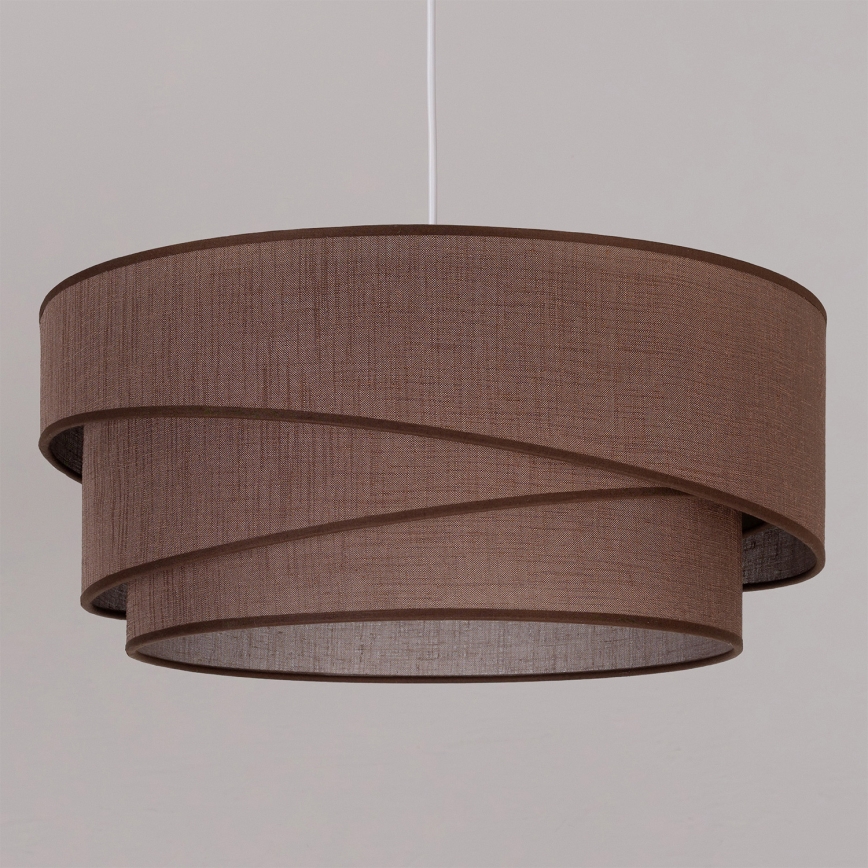 Brilagi - Luster na sajli ARROW 1xE27/60W/230V prečnik 45 cm braon