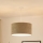 Brilagi - Luster na sajli BOUCLE ROLLER 1xE27/15W/230V prečnik 50 cm braon