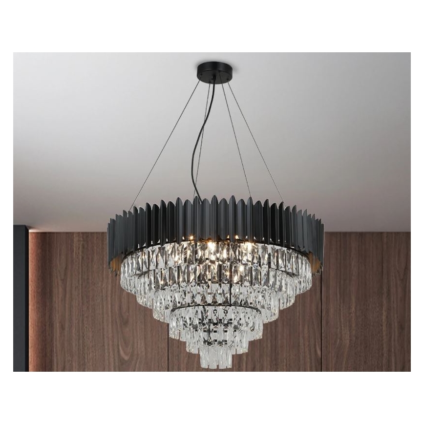 Brilagi - Luster na sajli CARLOS 11xE14/40W/230V prečnik 80 cm