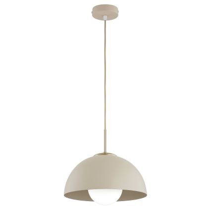 Brilagi - Luster na sajli COSMO 1xE27/60W/230V prečnik 30 cm bež/zlatna