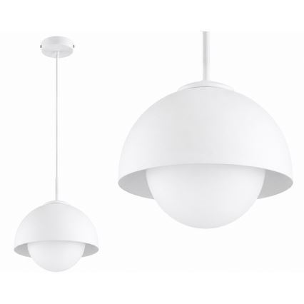 BRILAGI - Luster na sajli COSMO 1xE27/60W/230V Ø 18 cm bela