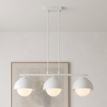 BRILAGI - Luster na sajli COSMO 3xE27/60W/230V bela