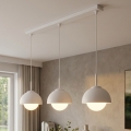 BRILAGI - Luster na sajli COSMO 3xE27/60W/230V bela/zlatna