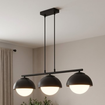 BRILAGI - Luster na sajli COSMO 3xE27/60W/230V crna