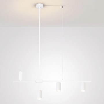 Brilagi - Luster na sajli CRANE 4xGU10/30W/230V bela
