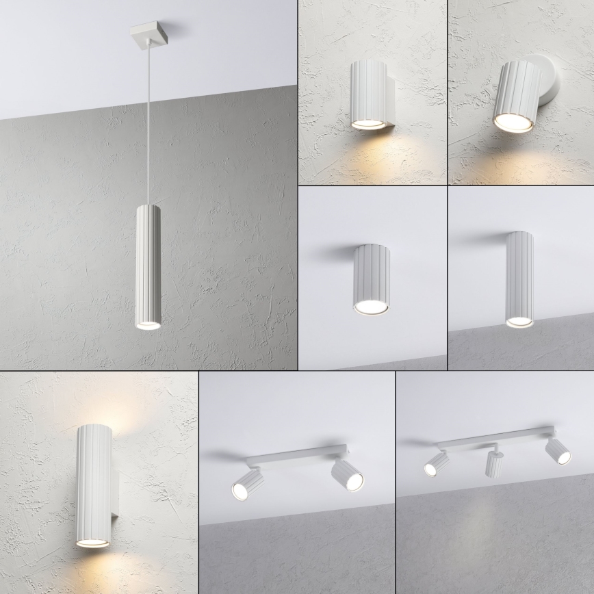 Brilagi - Luster na sajli CRISPINA 1xGU10/10W/230V bela