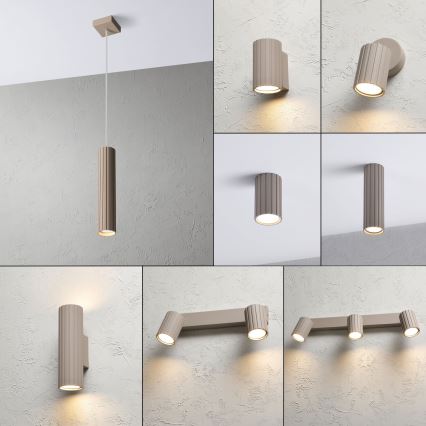Brilagi - Luster na sajli CRISPINA 1xGU10/10W/230V bež