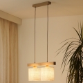 Brilagi - Luster na sajli FOREST 2xE27/15W/230V borovina/braon/krem