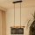 Brilagi - Luster na sajli FOREST 2xE27/15W/230V borovina/crna