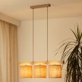 Brilagi - Luster na sajli FOREST 3xE27/15W/230V borovina/braon