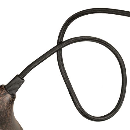 BRILAGI - Luster na sajli FORGE 1xE27/60W/230V prečnik 22 cm braon