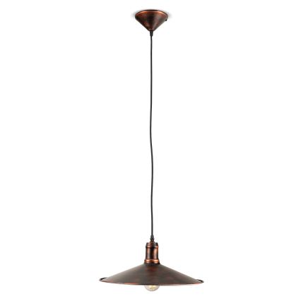 BRILAGI - Luster na sajli FORGE 1xE27/60W/230V prečnik 36 cm braon