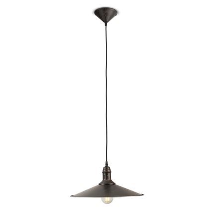 BRILAGI - Luster na sajli FORGE 1xE27/60W/230V prečnik 36 cm braon