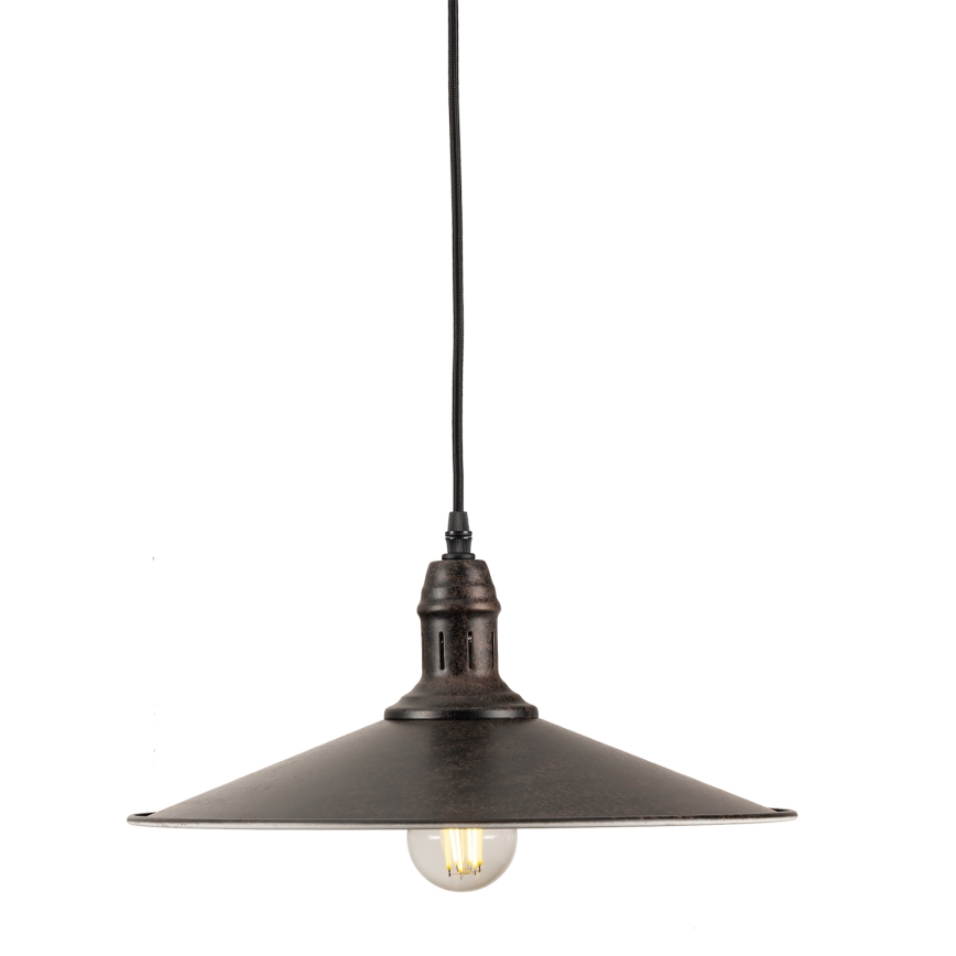 BRILAGI - Luster na sajli FORGE 1xE27/60W/230V prečnik 36 cm braon