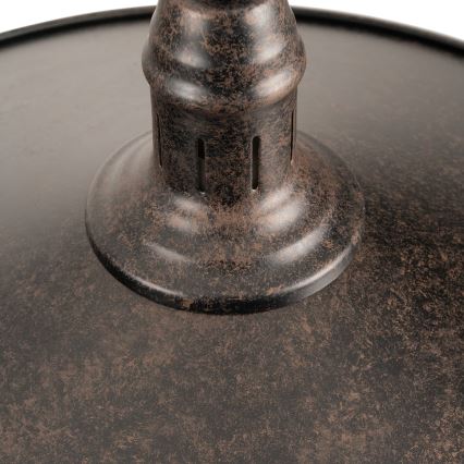 BRILAGI - Luster na sajli FORGE 1xE27/60W/230V prečnik 36 cm braon
