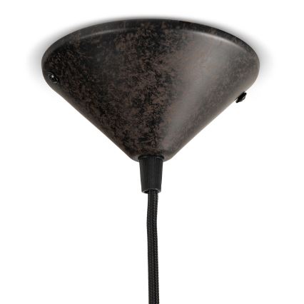 BRILAGI - Luster na sajli FORGE 1xE27/60W/230V prečnik 36 cm braon