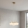 Brilagi - Luster na sajli GLOBE 10xE14/15W/230V bela