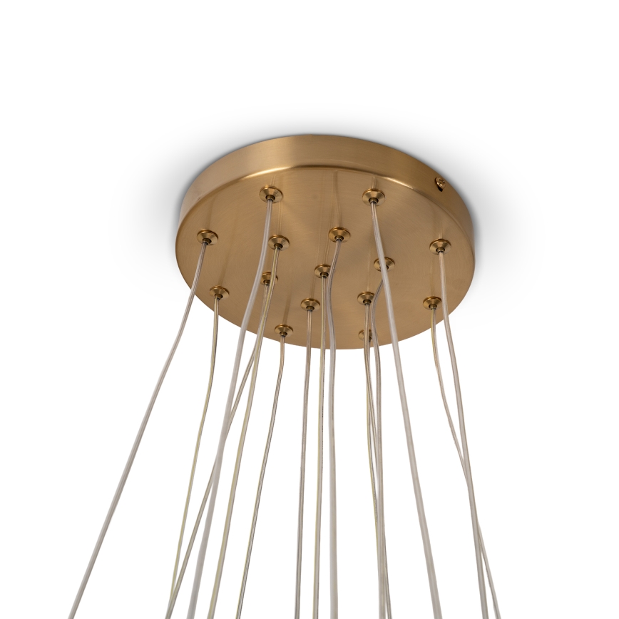 Brilagi - Luster na sajli GLOBE 15xE14/15W/230V bela