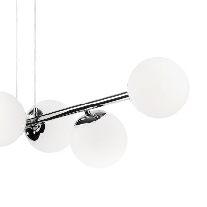 Brilagi - Luster na sajli MALONY 6xE14/20W/230V sjajni hrom