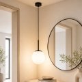 Brilagi - Luster na sajli MILO 1xE27/60W/230V crna