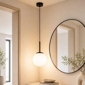 Brilagi - Luster na sajli MILO 1xE27/60W/230V crna