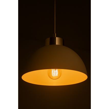 Brilagi - Luster na sajli MOON 1xE27/60W/230V prečnik 18 cm bež/zlatna