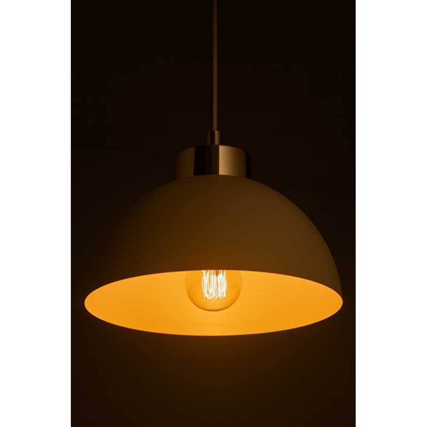 Brilagi - Luster na sajli MOON 1xE27/60W/230V prečnik 18 cm bež/zlatna