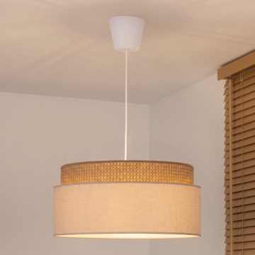 Brilagi - Luster na sajli PADOVA 1xE27/60W/230V pr. 40 cm bež