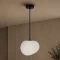 BRILAGI - Luster na sajli PEBBLES 1xE27/40W/230V prečnik 20 cm crna