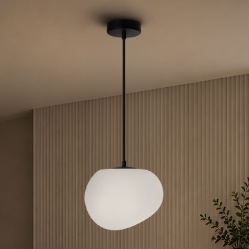 BRILAGI - Luster na sajli PEBBLES 1xE27/40W/230V prečnik 20 cm crna
