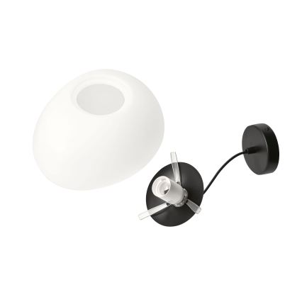 BRILAGI - Luster na sajli PEBBLES 1xE27/40W/230V prečnik 20 cm crna