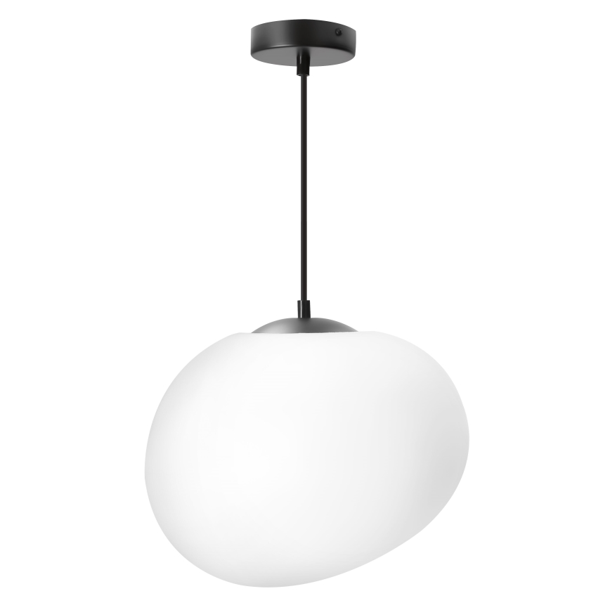 BRILAGI - Luster na sajli PEBBLES 1xE27/40W/230V prečnik 30 cm crna