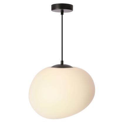 BRILAGI - Luster na sajli PEBBLES 1xE27/40W/230V prečnik 30 cm crna