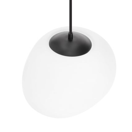 BRILAGI - Luster na sajli PEBBLES 1xE27/40W/230V prečnik 30 cm crna