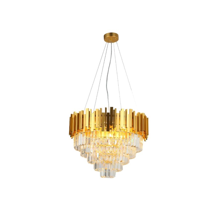 Brilagi - Luster na sajli PLAZA 9xE14/40W/230V Ø 60 cm