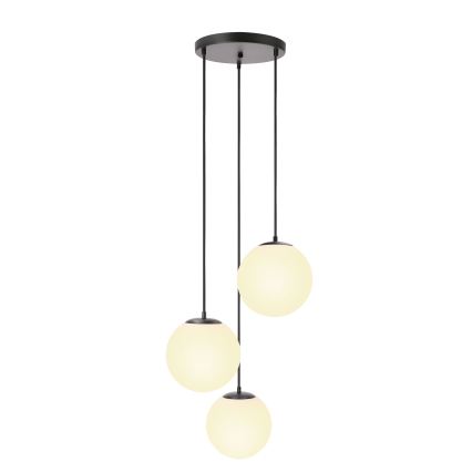 BRILAGI - Luster na sajli POLOS 3xE27/40W/230V prečnik 42 cm crna